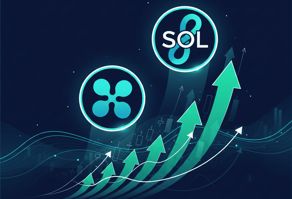 XRP and Solana prices surge after new ETF launch with rising crypto market indicators