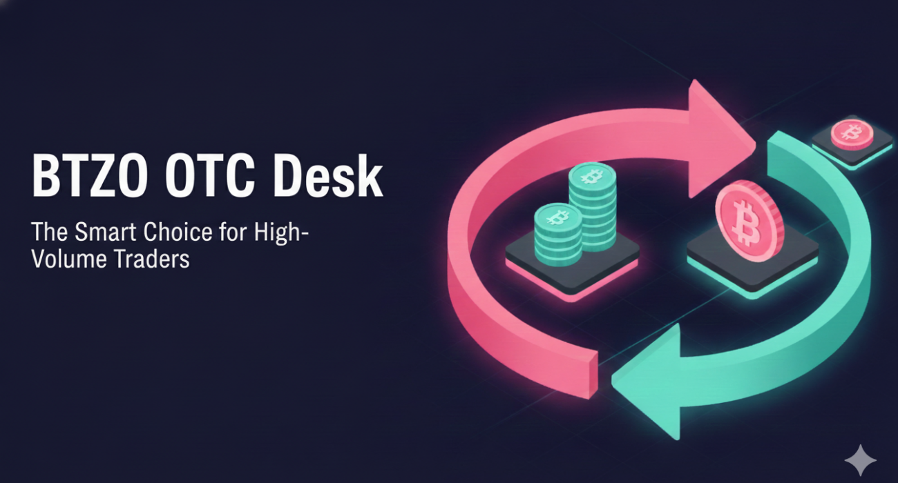 BTZO OTC Desk for high-volume crypto traders showing secure and fast trading options