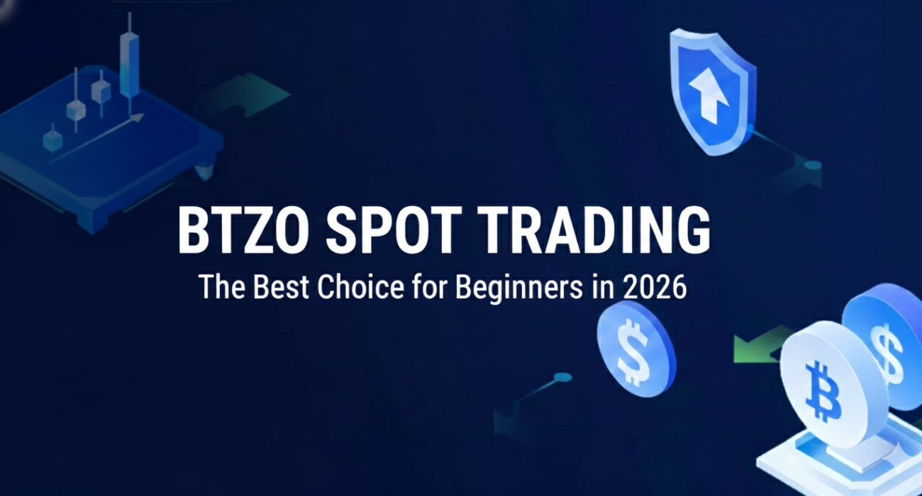 BTZO spot trading platform designed for beginners with a simple and user-friendly interface