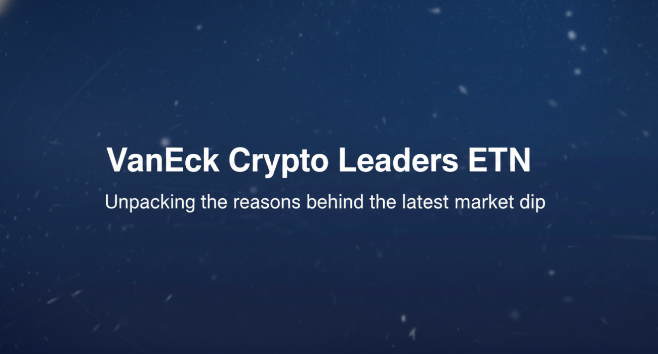 1.4% Dip in VanEck Crypto ETN Explained