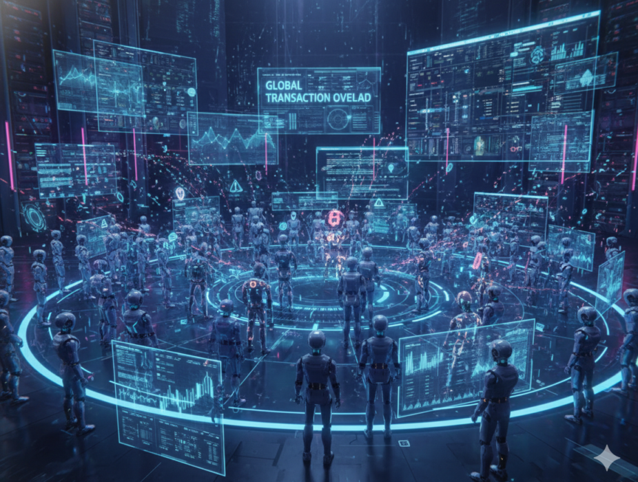 Autonomous AI trading agents executing crypto transactions on blockchain networks