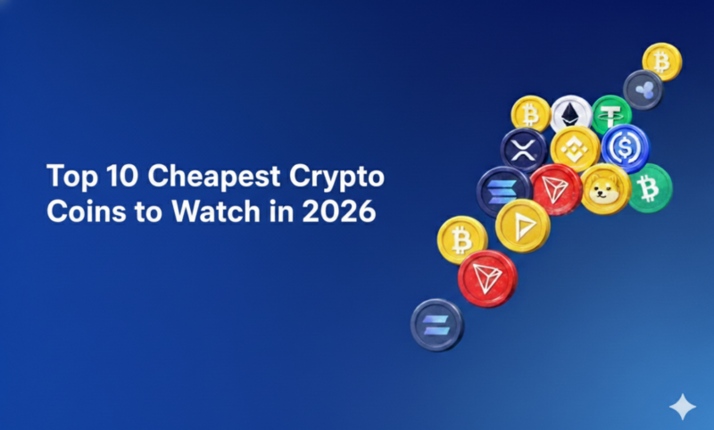Top 10 Cheapest Cryptocurrencies to Invest in 2026