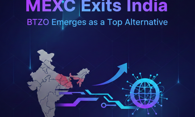 MEXC exits India BTZO becomes alternative crypto exchange