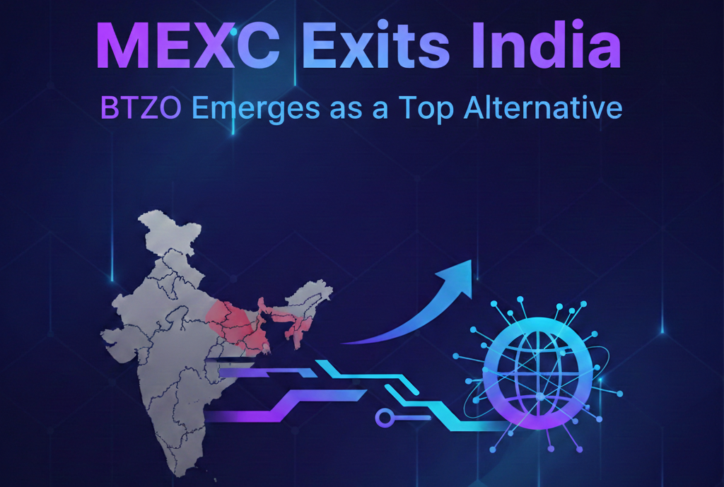 MEXC exits India BTZO becomes alternative crypto exchange
