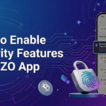Illustration of enabling security features on BTZO app for safer crypto trading