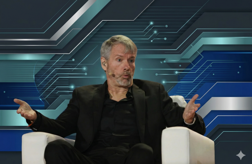 Michael Saylor speaking about quantum computing concerns and Bitcoin security