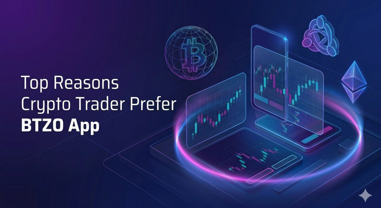 5 reasons crypto traders prefer the BTZO app for mobile trading with UI and chart visuals