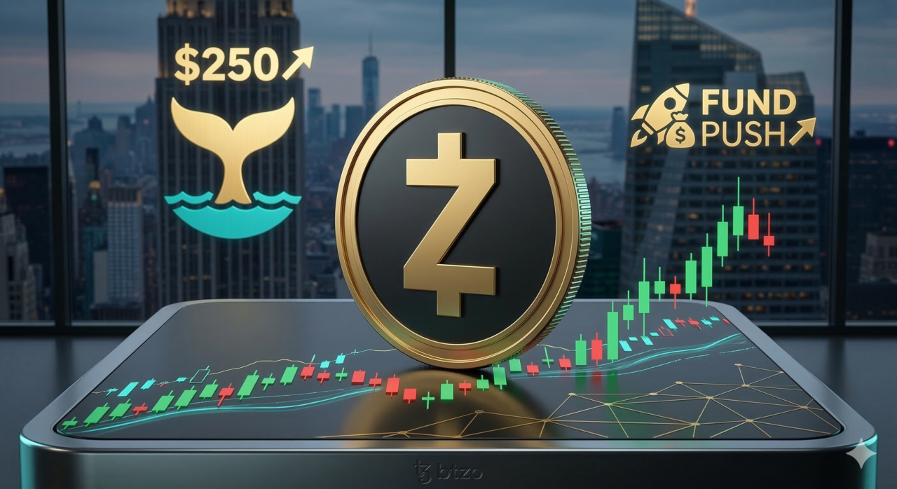ZEC Price Could Surge to $250 as Whales Buy In