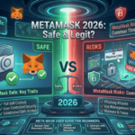 MetaMask wallet security overview showing safe usage practices, risks, and protection tips for crypto users in 2026