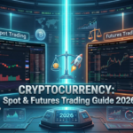 Spot trading vs futures trading comparison showing differences in ownership, leverage, risk, and profit potential in crypto trading