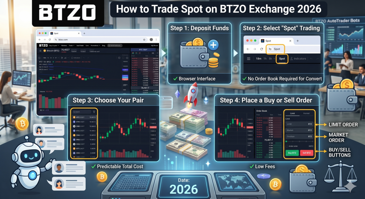 BTZO deposit and withdrawal security overview showing wallet address, blockchain network selection, and safety checks for crypto transfers in 2026