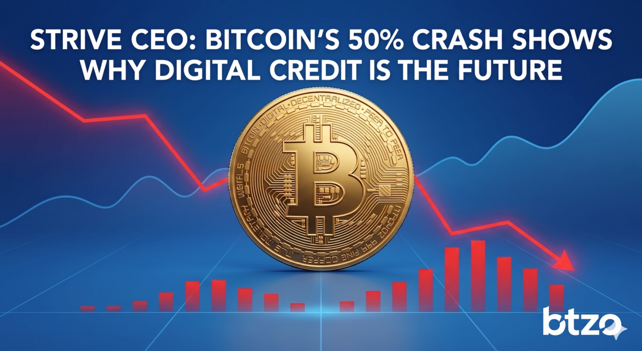 Strive CEO commentary on Bitcoin market crash and financial shift