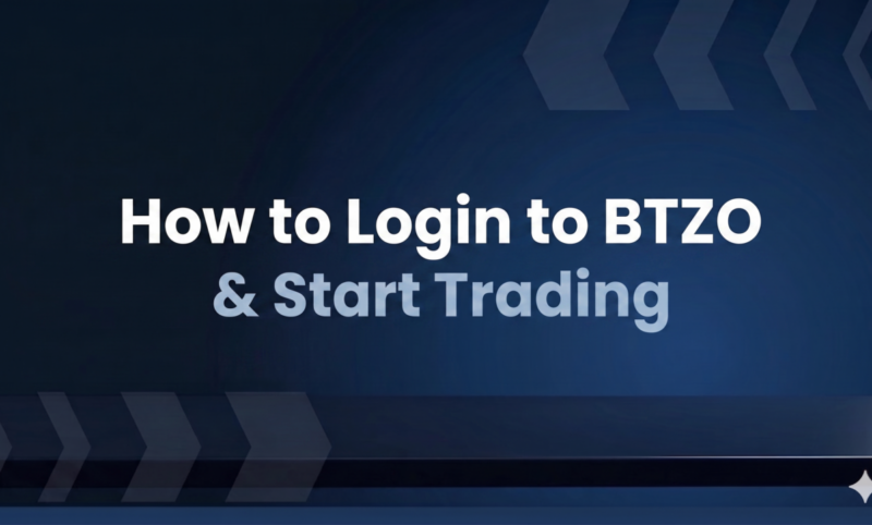 How to login to BTZO account and start trading crypto