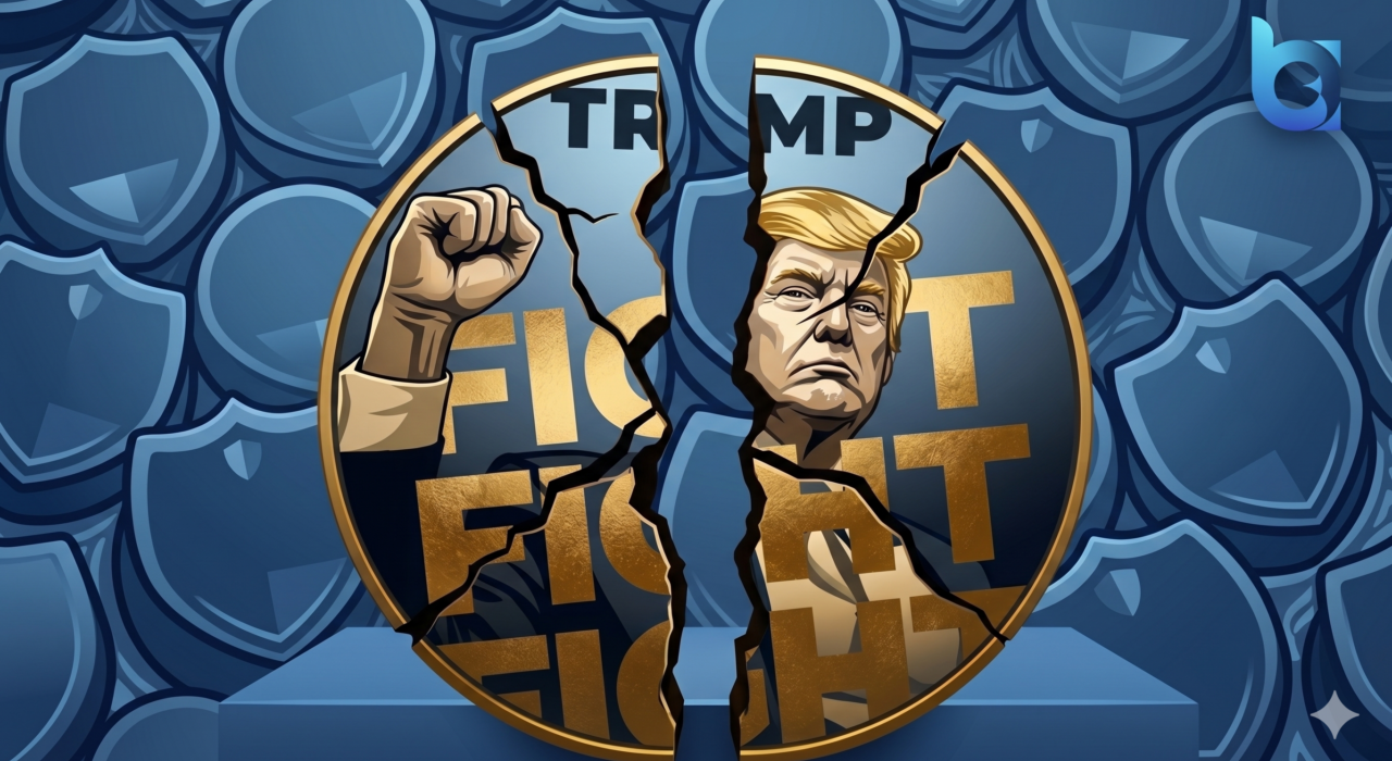 Trump-themed crypto coins crashing after WHCD shooting news shocks Washington markets